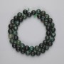 Emerald Beads, Smooth Round, Diameter 8.5mm+-, Length 39cm+- on a Strand