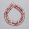 Rhodonite Cylinder Beads, Diameter 6x6mm+-, Length 38cm+- on Thread