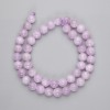 Kunzite Smooth Round Beads, diameter 8.5mm+/-, length 39cm+/- on a strand