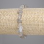 Labradorite Chip Bracelet, diameter 9-12x4-6mm+-, length 18cm+- stretch