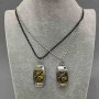 Matching Friendship Pendants, length 48 cm ±, pendant 40×20 mm ±