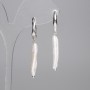 Baroque Pearl Earrings 27x5mm±, length 45mm± (assorted sizes)