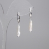 Earrings 'Baroque Pearls' 15×5 mm ±, length 30 mm ± (assorted sizes)