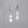 Baroque Pearl Clover Earrings 10mm+-, length 39mm+-