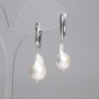 Baroque Pearl Earrings 18×11mm+-, length 42mm+-