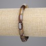 Agate Bracelet, Barrel 11x8mm+/-, Length 18cm +/- Stretch