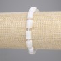 Adularia Bracelet, Chips 10-11x6-6.5mm+/- Seed Beads 3mm+/-, Length 18cm +/- Stretch