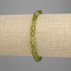 Chrysoprase Bead Bracelet multifaceted, 5.5x5mm±, length 18cm±, stretch