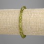 Chrysoprase Bead Bracelet multifaceted, 5.5x5mm±, length 18cm±, stretch