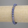 Porous Coral Bracelet with Smooth Round Beads 6mm+-, Stretch Length 18cm+-