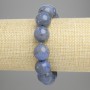Sponge Coral Bracelet with Smooth Bead 14mm ±, length 18cm ± stretch