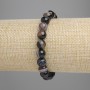 Agate Bead Bracelet smooth ball, diameter 8mm±, length 18cm±, stretch