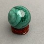 Malachite Decorative Sphere, diameter 29mm±, weight 49 g