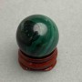 Malachite souvenir ball, diameter 25mm±, weight 33 g