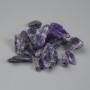 Amethyst natural unprocessed stone, diameter 17-50×8-25×9-20mm+- (assorted sizes) (Price per 100 g)
