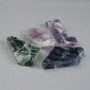 Souvenir plate made of natural fluorite 85-90×35-39×11×13 (assorted sizes) (Price per 100 g)