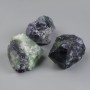 Fluorite natural rough stone, diameter 55-60×45-55×37-45mm± (assorted sizes) (Price per 100 g)