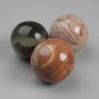Agate Stone Sphere, diameter 30-45mm± (assorted sizes) (Price per 100 g)