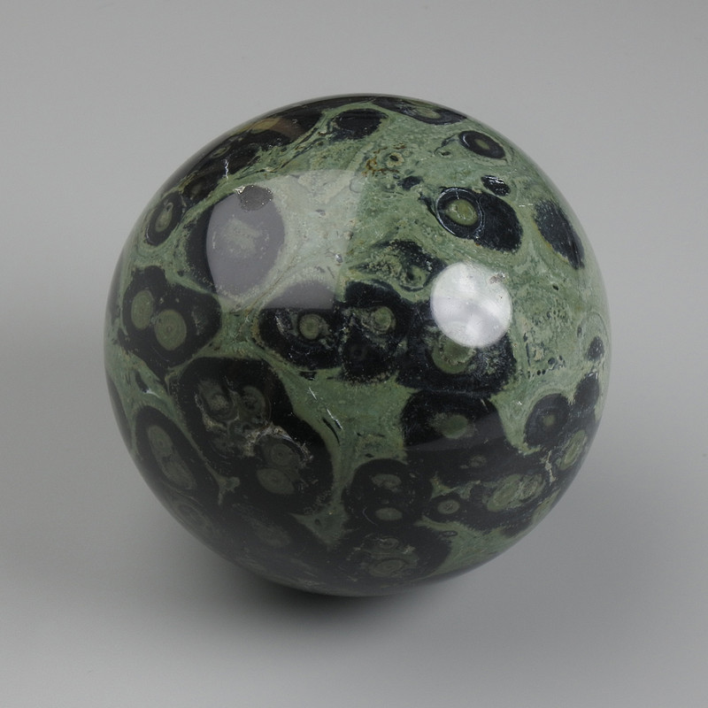 Souvenir sphere Ocean Jasper, diameter 70mm± weight from 450 g (Price per 100 g)
