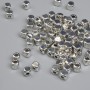 Pendant bead insert colour of metal silver, diameter 3mm± hole diameter 1.1mm± packaging ~84pcs.