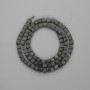 Ocean Jasper Beads Cube 4x4mm, length 39cm on a thread