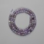 Amethyst Beads Cubes 4x4mm on Thread, 39cm length