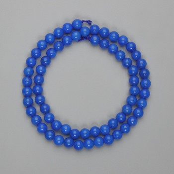 Apatite Beads Smooth Sphere 6mm Dia. ±, 38cm Length on Thread