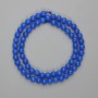Apatite Beads Smooth Sphere 6mm Dia. ±, 38cm Length on Thread