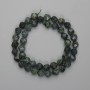 Ocean Jasper Beads, Multifaceted 8x7mm, 38cm on Thread