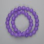 Lavender Amethyst Beads Smooth Round 10mm, 38cm+/- on thread