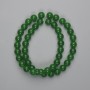 Nephrite Beads smooth ball 8mm dia. on thread 38cm approx.