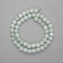 Angelite Beads smooth sphere 8mm diameter, length 39cm on a thread