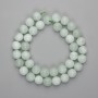 Angelite Beads smooth ball 10mm diameter, length 39cm on a thread