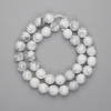 Kaholong Faceted Bead Round 10mm, on Thread, Length 37cm ±