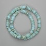 Shell Beads—Scafari Conch Rondelle, 8x1-1.5 mm, 40 cm string