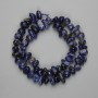 Sodalite faceted beads 8-16×5-7, 5mm+-, thread length 40cm+/-