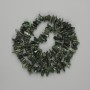 Seraphinite Beads Chip 6-91-3mm+-, length 41cm+- on thread
