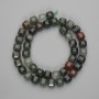 Jasper Hematite Geotrope Faceted Cube Beads 8.5x8.5mm, 38cm+- on Thread