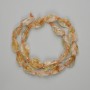 Citrine Beads Tumbled 11-15×6-8mm+-, string length 39cm+-