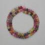 Tourmaline Beads – Faceted Rondelle 6x4.5 mm, 37 cm +/- on a thread