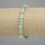 Bracelet with Seashell Scarface Rondelle, diameter 6x1-1.5mm+, length 18cm+-, stretch
