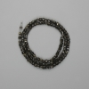 Sunstone Obsidian Faceted Cube Beads 3x3mm+- on Thread, 39cm+- length