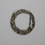 Tourmaline Beads Faceted Cube 3x3mm+-, length 38cm+- on thread