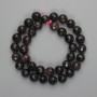 Garnet Beads faceted ball 10mm, on a thread, length 36cm±