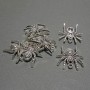 Pendant Finding Spider, diameter 24×26mm± packaged 7 pcs± 20g