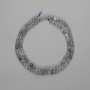 Labradorite Beads Faceted Cube 3.5×3.5 mm, 39 cm on Thread