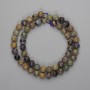 Jasper Beads smooth round 8mm+-, length 40cm+