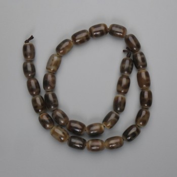 Agate Baril Beads 14x9.5 mm ±, 39 cm length
