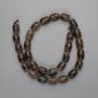 Agate Baril Beads 14x9.5 mm ±, 39 cm length