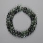 Ocean Jasper Beads, Faceted Cube 7x7mm, length 39cm+